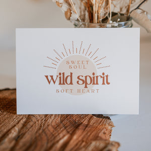 Wild spirit | Postkarte