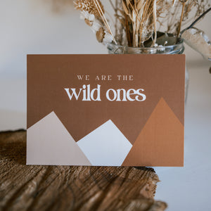 Wild ones | 5er Postkarten-Set