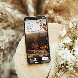 Herbstliebe | Instagram Story Sticker